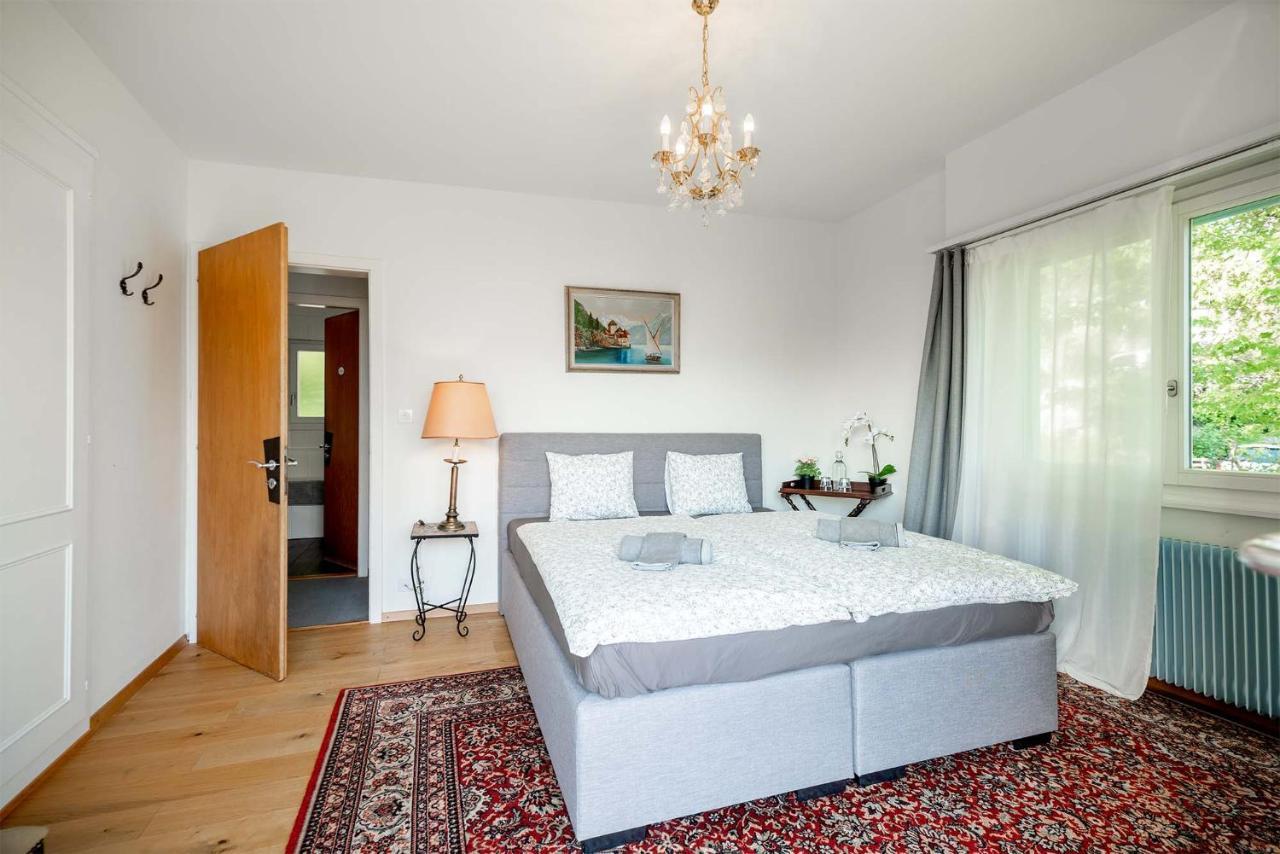 Rooms In Splendid Apartment With Parking-Stunning Lake View Montreux Exterior foto